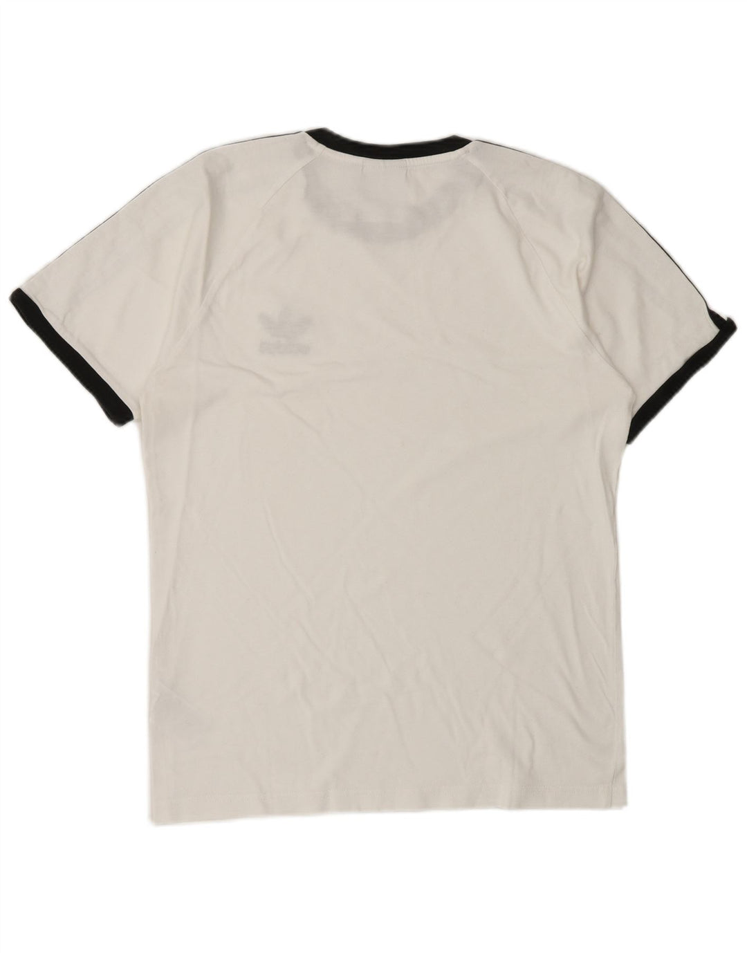 ADIDAS Mens Camiseta Top XS Algodão Branco