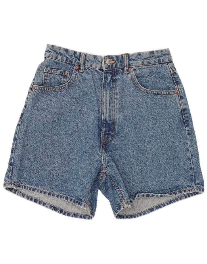 Shorts jeans feminino ZARA EU 38 pequeno W28 algodão azul