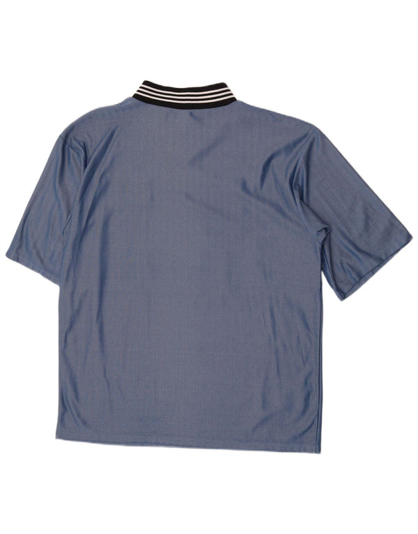 Adidas Mens Newcastle United 1996-1997 Camisa Away XL Azul Poliéster Esportes