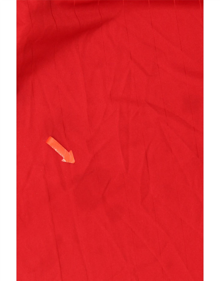 Adidas Mens Climalite Top Manga Longa 2XL Poliéster Vermelho