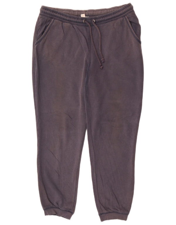 Calça de treino feminina Roxy Joggers UK 14 grande algodão azul marinho