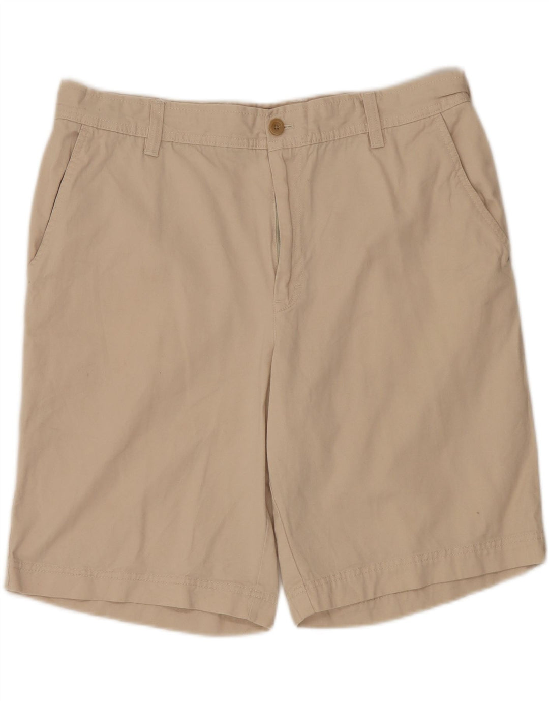 IZOD Mens Salt Water Chino Shorts  W38 XL Beige Cotton Vintage Izod and Second-Hand Izod from Messina Hembry 