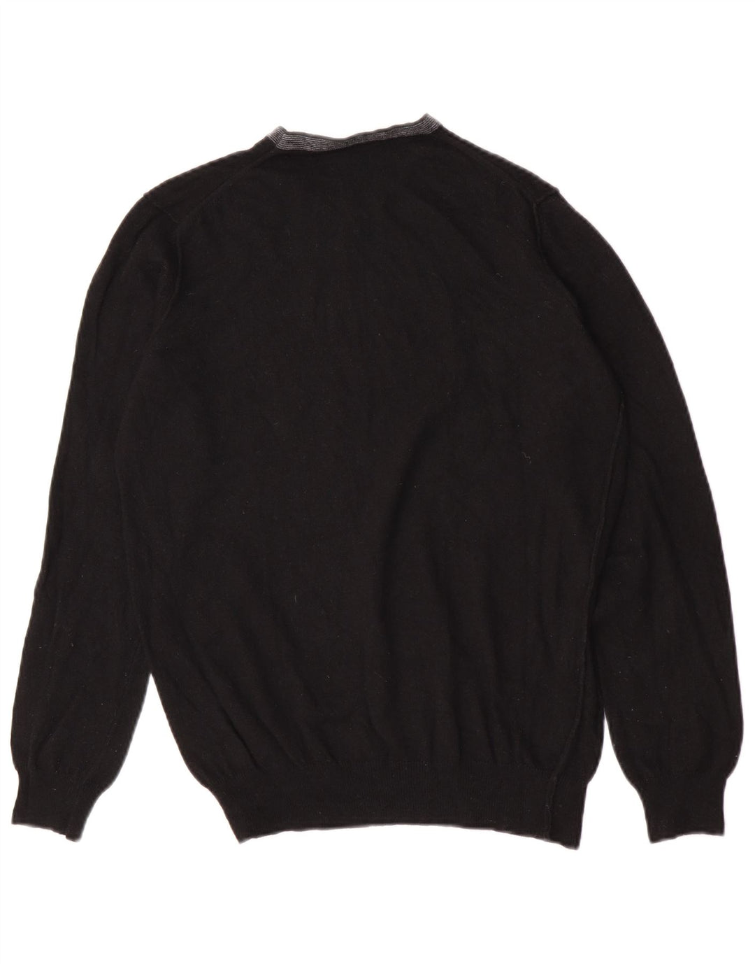 Suéter masculino Blauer com gola redonda, preto médio