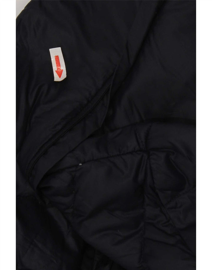 Casaco acolchoado feminino Calvin Klein Reino Unido 16 grande azul marinho nylon