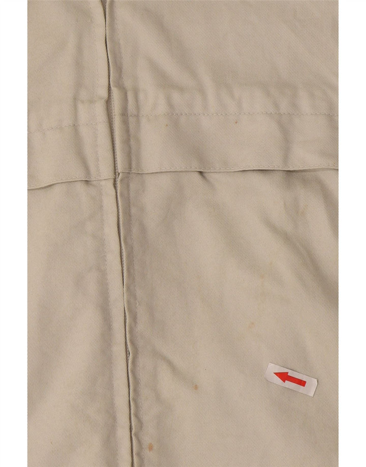 Jaqueta bomber masculina Kappa UK 40 grande algodão bege