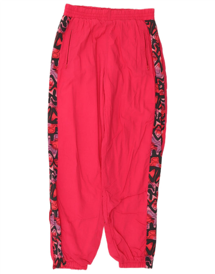 Calça de treino feminina SHAMP Joggers UK 14 bloco colorido rosa médio