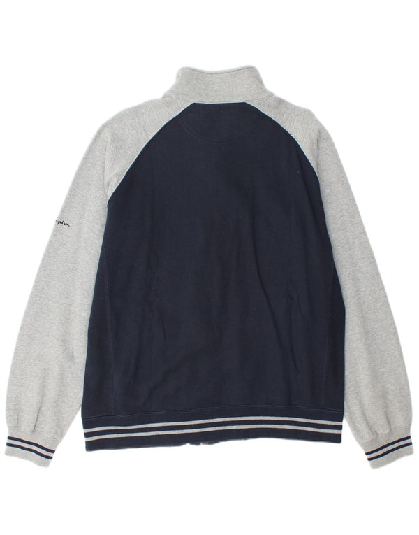 Jaqueta masculina Champion Heritage Classics de treino grande azul marinho