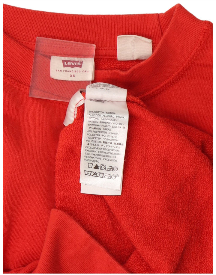 Moletom masculino Levi's Jumper XS laranja algodão