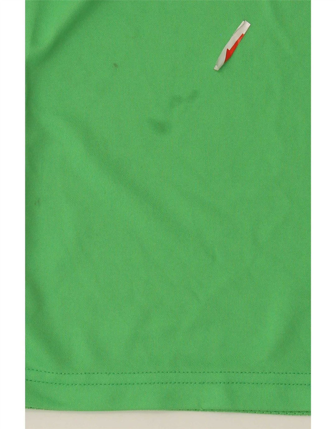 Camiseta masculina Nike Dri Fit Top médio verde colorblock poliéster