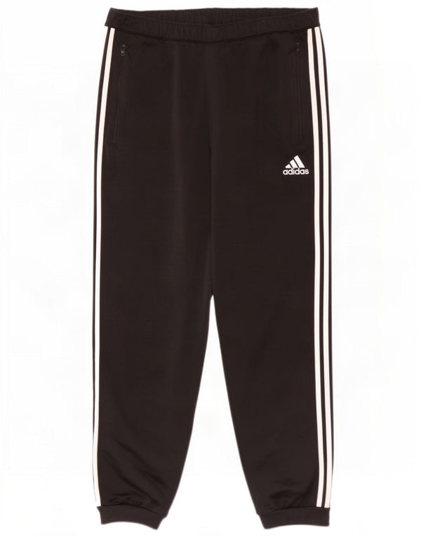 Adidas Mens Treino Calças Joggers XL Preto Poliéster