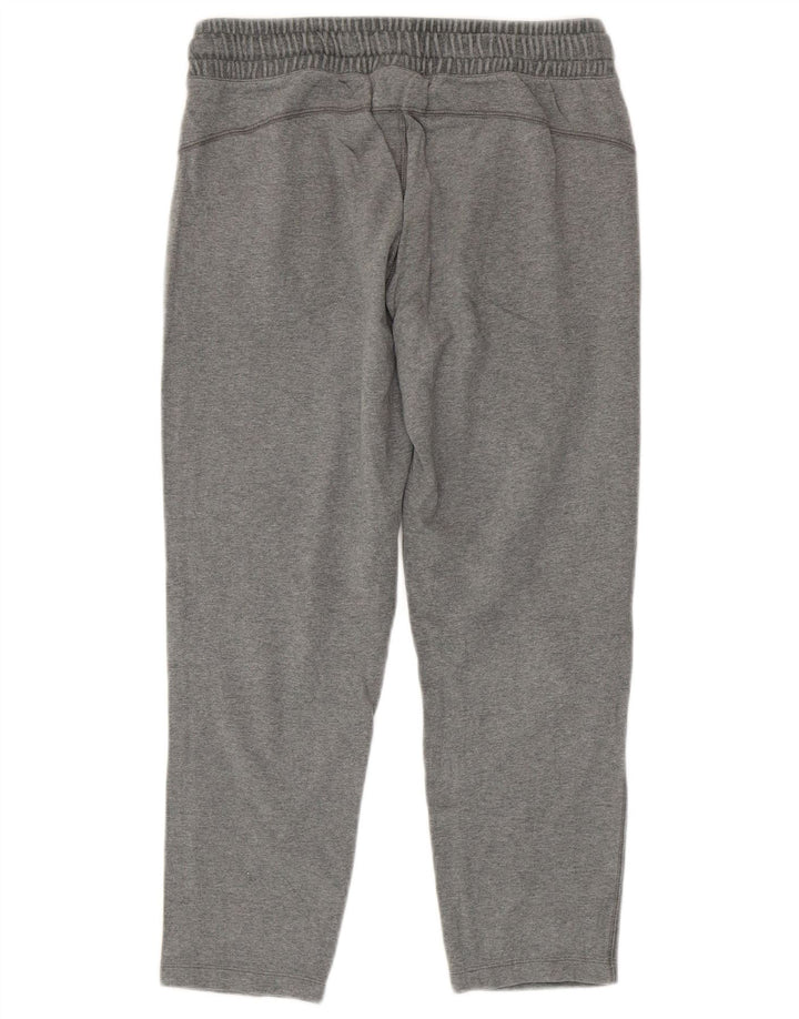 Calça feminina Champion de veludo gráfico UK 12 cinza médio