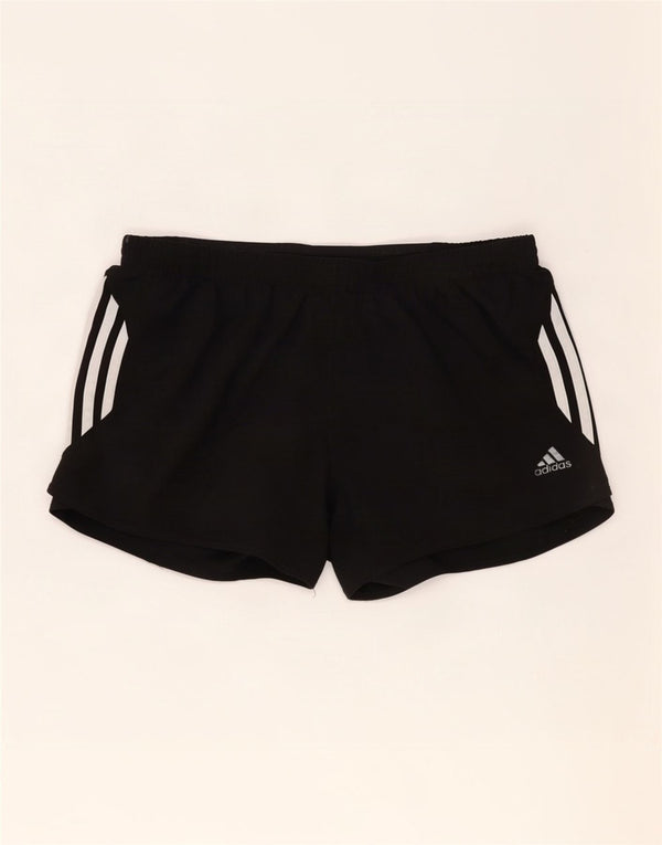 Adidas Womens Climacool Sport Shorts UK 10 Pequeno Poliéster Preto
