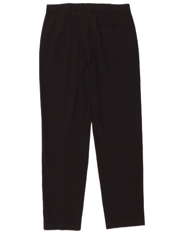 Calça Chino Feminina Marks & Spencer Slim UK 12 Médio W30 L29 Preta