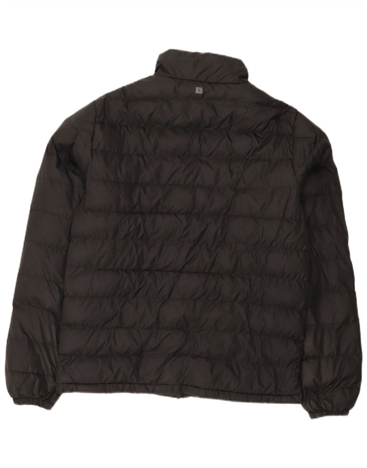 Jaqueta acolchoada masculina Mountain Warehouse UK 38 nylon preto médio