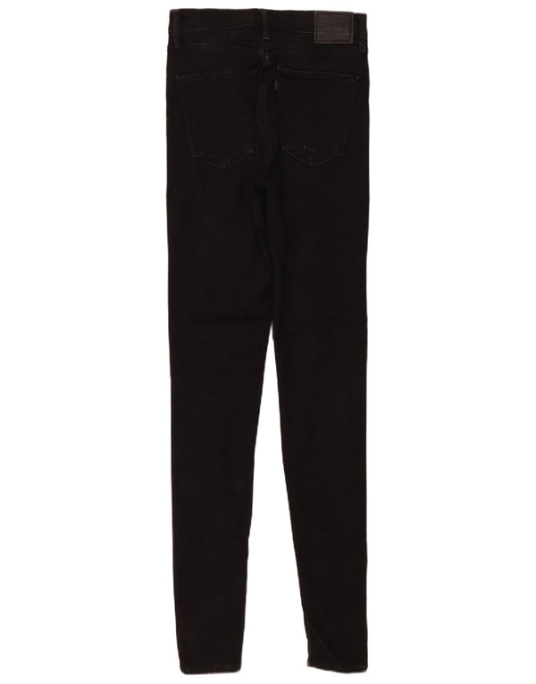 Calça Jeans Mile High Super Skinny Levi's Feminina W27 L34 Algodão Preto