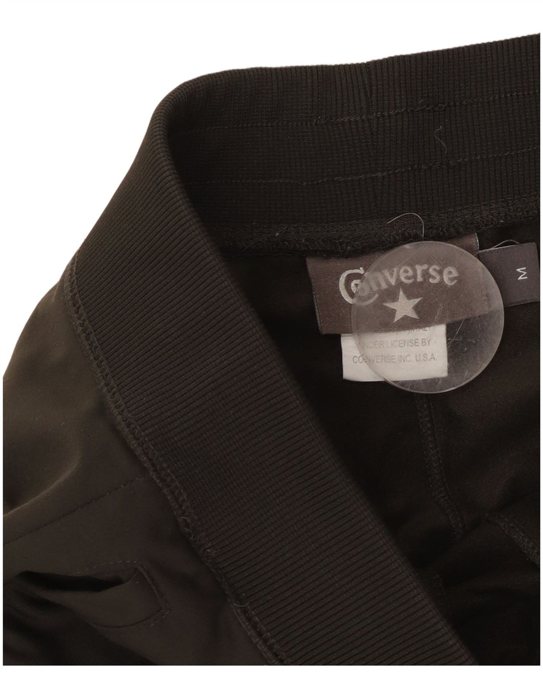 Calça feminina CONVERSE com estampa gráfica e jogging UK 14 cinza médio