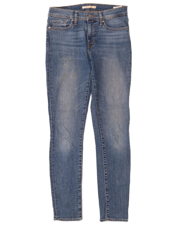Levi's Womens 311 Shaping Skinny Jeans W28 L30 Blue Cotton