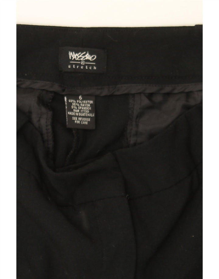 MOSSIMO Womens Straight Casual Trousers US 6 Medium W32 L31 Black Vintage Mossimo and Second-Hand Mossimo from Messina Hembry 
