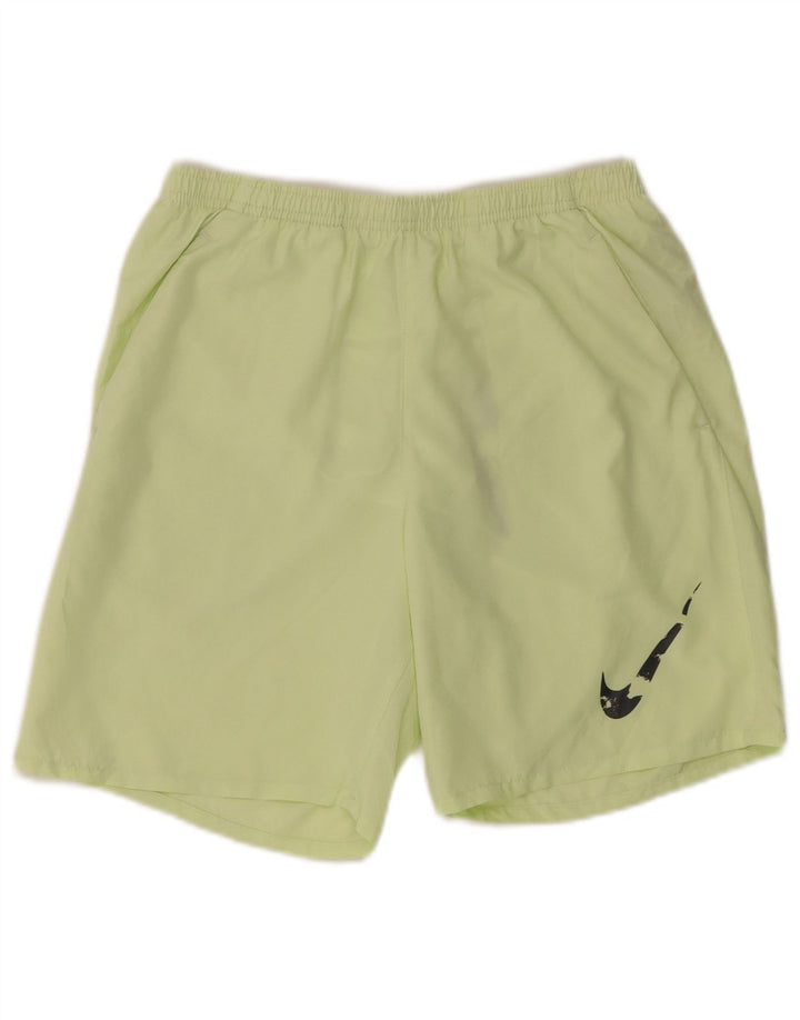 Nike Mens Sport Shorts Pequeno Poliéster Verde