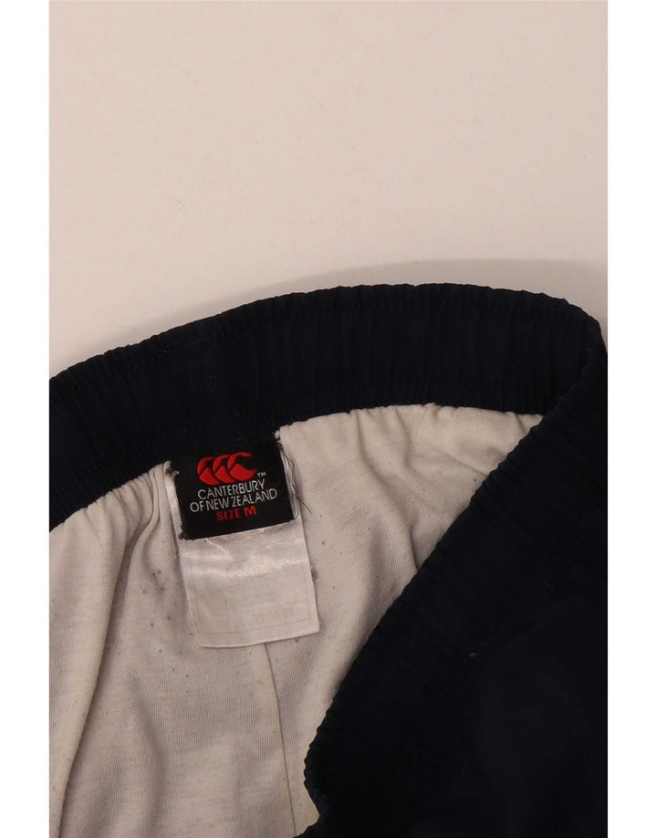 Calça de treino masculina Canterbury com estampa gráfica azul marinho médio poliéster