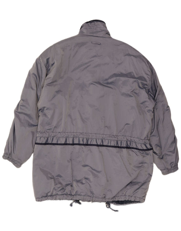 Jaqueta corta-vento masculina SKILA UK 46 3XL azul acrílico