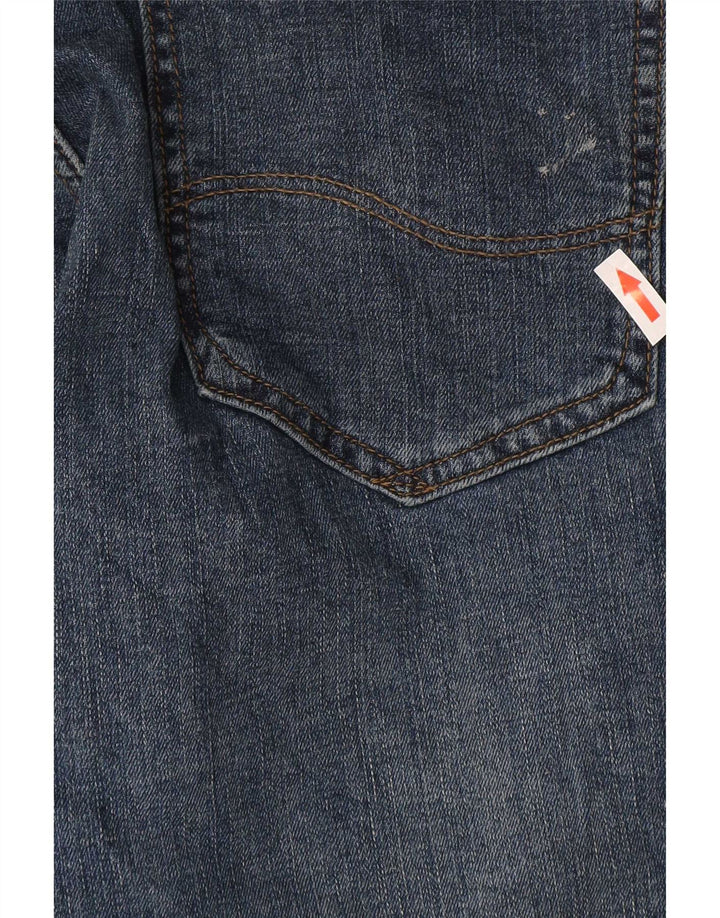 Calça jeans reta masculina Lee Regular Fit W34 L29 algodão azul