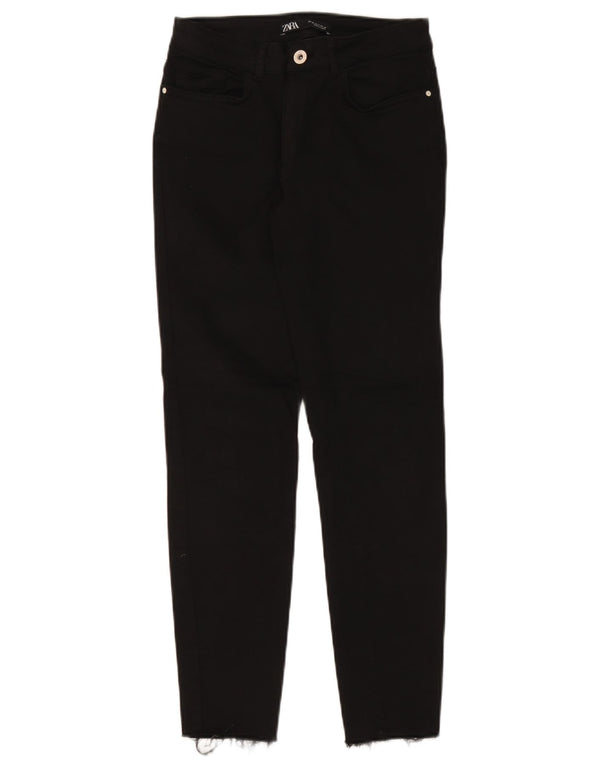 Calça jeans skinny feminina Zara EU 36 XS W26 L28 preta