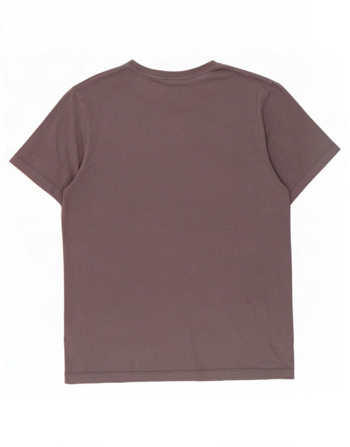 Camiseta Nike masculina regular top pequeno algodão cinza