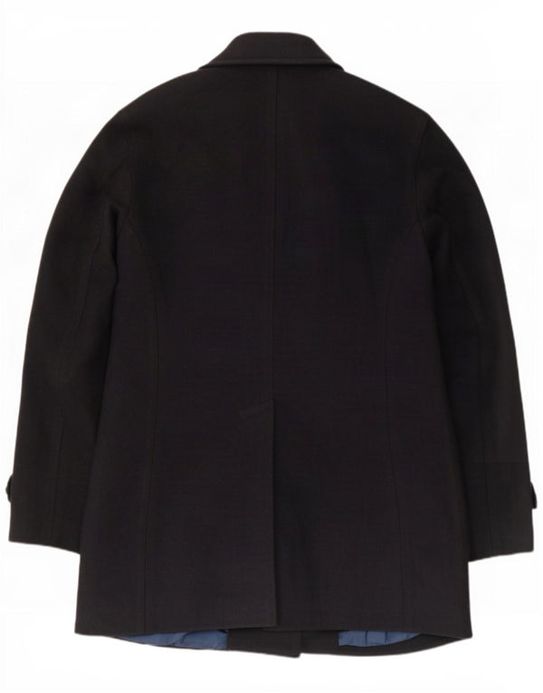 Sobretudo masculino Marks & Spencer UK 38 poliéster azul marinho médio