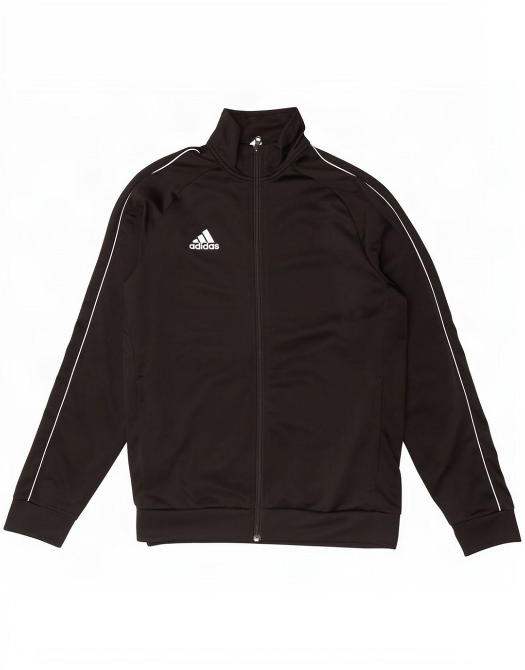 Jaqueta Adidas Mens Treino Top Médio Poliéster Preto