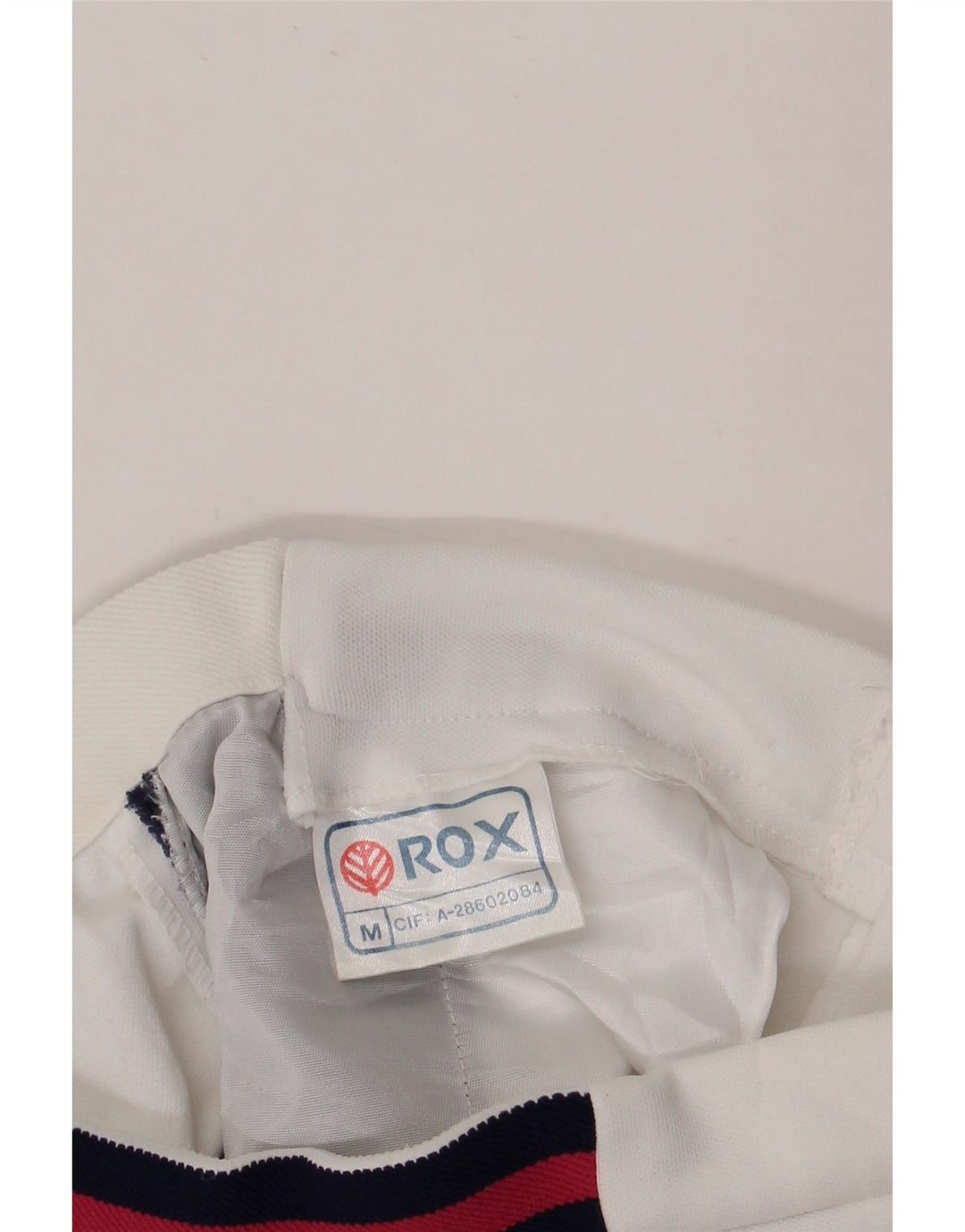 Shorts Chino Feminino ROX Médio W30 Poliéster Colourblock Branco