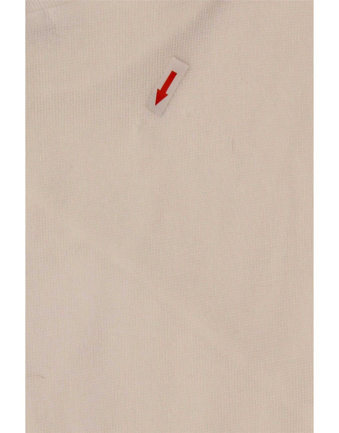 Vestido feminino Zara de manga comprida UK 14 médio branco poliéster
