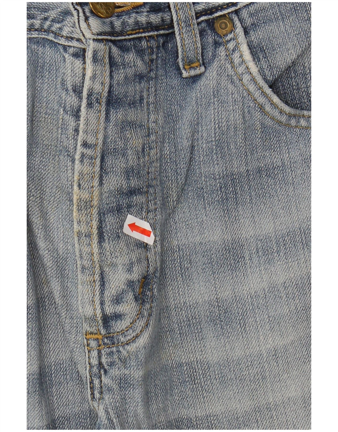 LEE Womens Denver Bootcut Jeans W32 L31 Azul Algodão