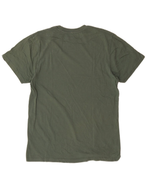 Camiseta masculina Vans Custom Fit Graphic Top Médio Algodão Verde