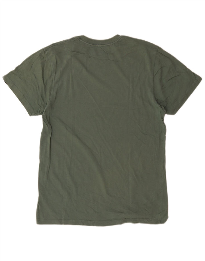 Camiseta masculina Vans Custom Fit Graphic Top Médio Algodão Verde