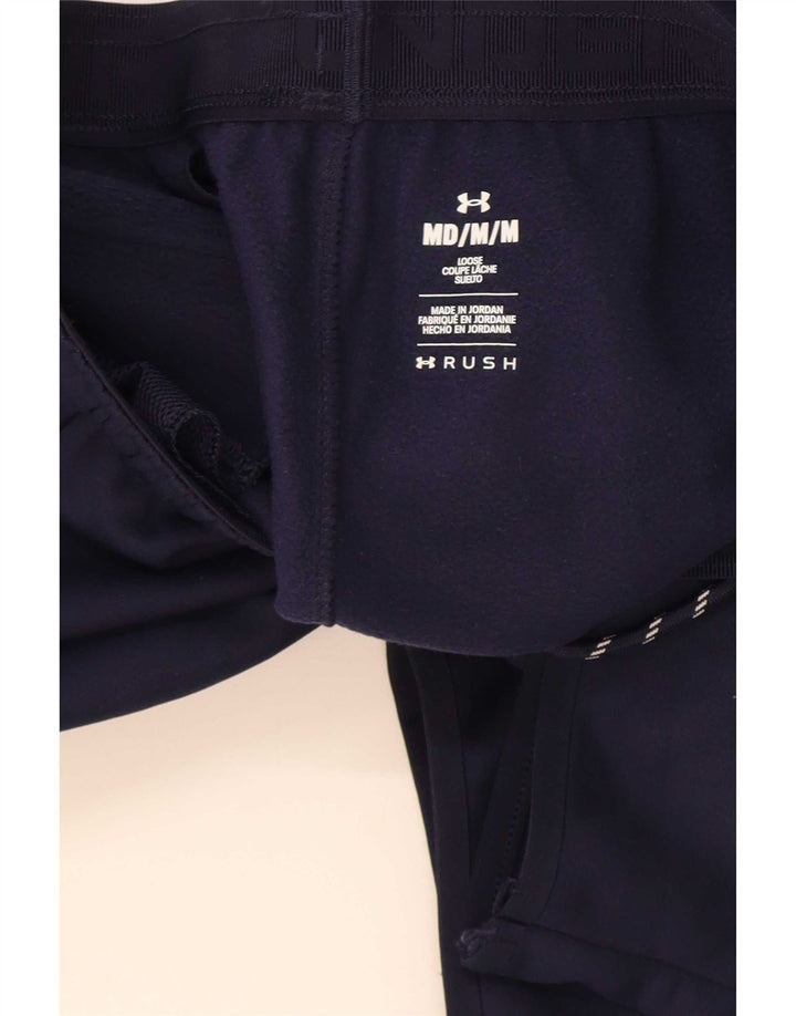Under Armour Mens Calças de treino Joggers poliéster azul marinho médio