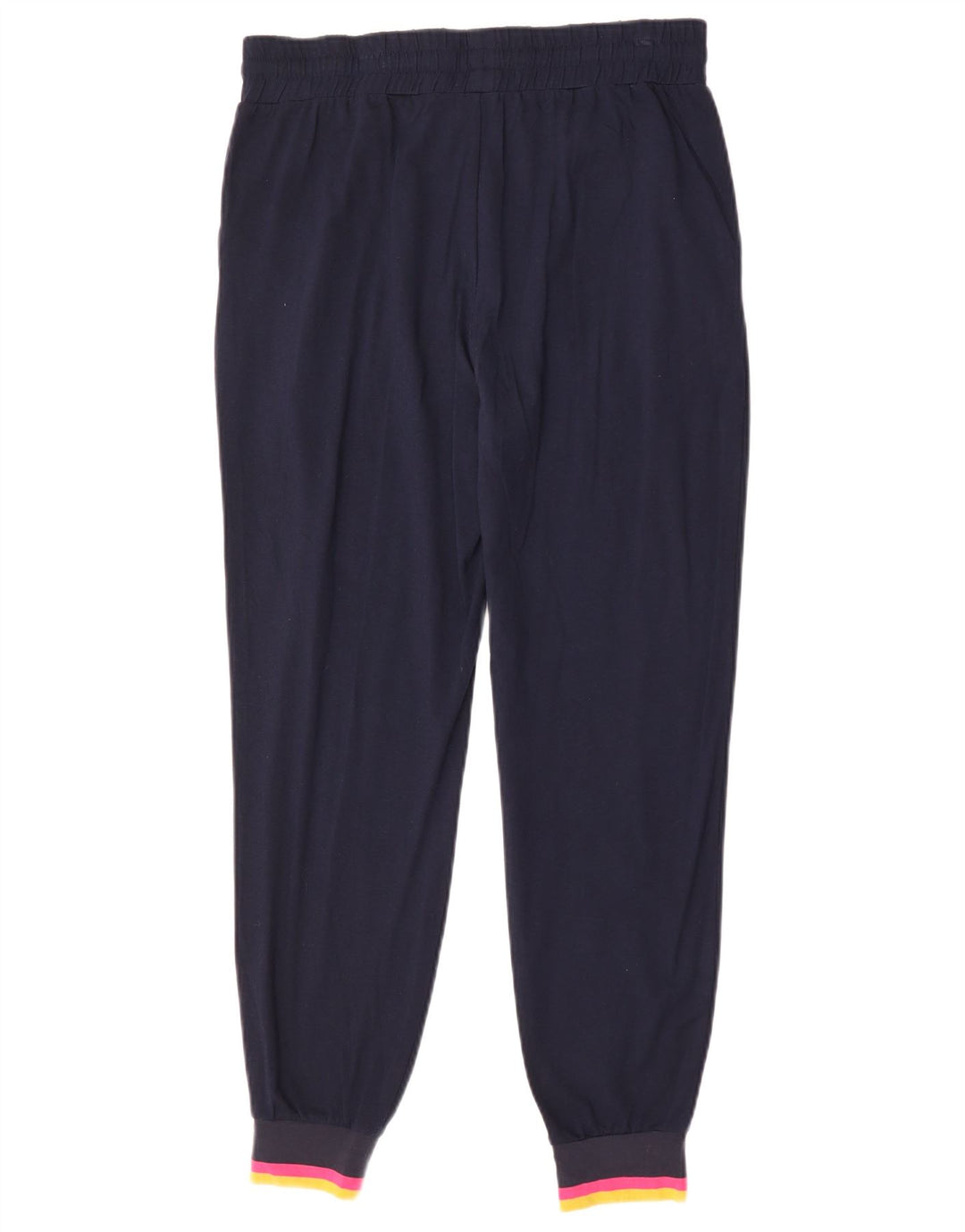 Calça de treino feminina BODEN Joggers Reino Unido 12 algodão azul marinho médio