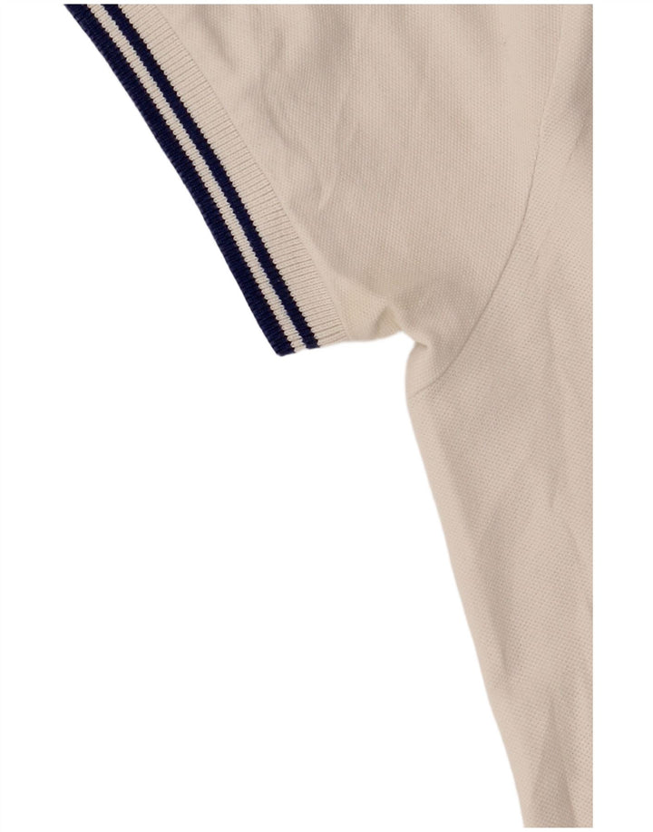 Camisa polo masculina North Sails pequena branca