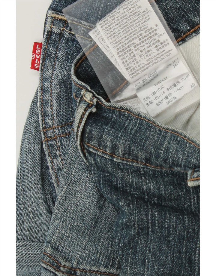 Calça jeans masculina Levi's Tapered W40 L34 azul algodão