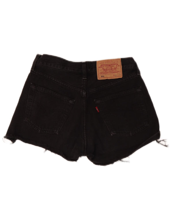 Shorts jeans feminino Levi's 501 W28 médio preto