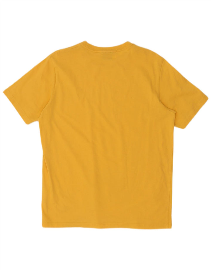 Camiseta masculina Paul Smith de algodão amarelo médio