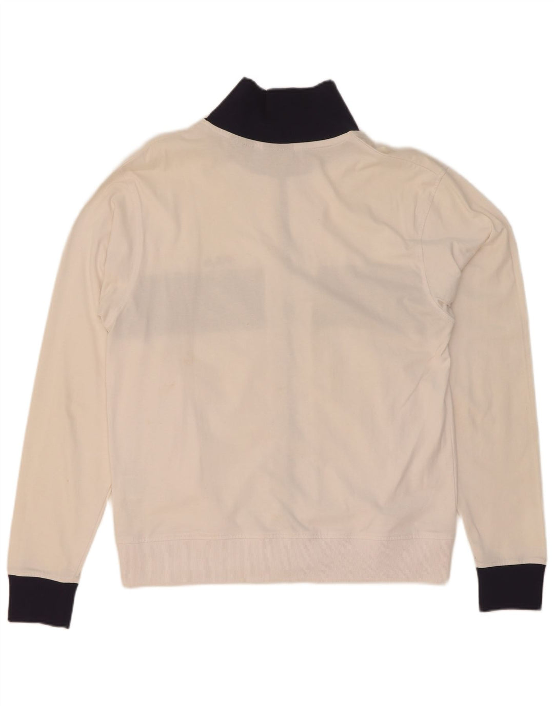 Fila Mens Tracksuit Top Jacket Pequeno Algodão Colourblock Branco