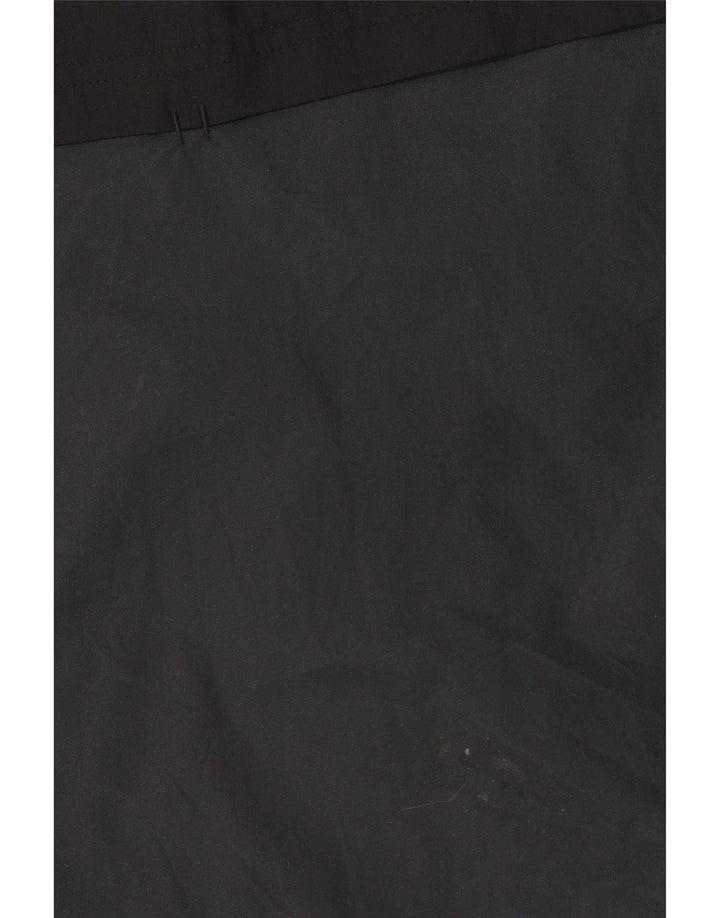 Adidas Mens Hooded Rain Jacket UK 40 Grande Preto Colourblock Poliéster