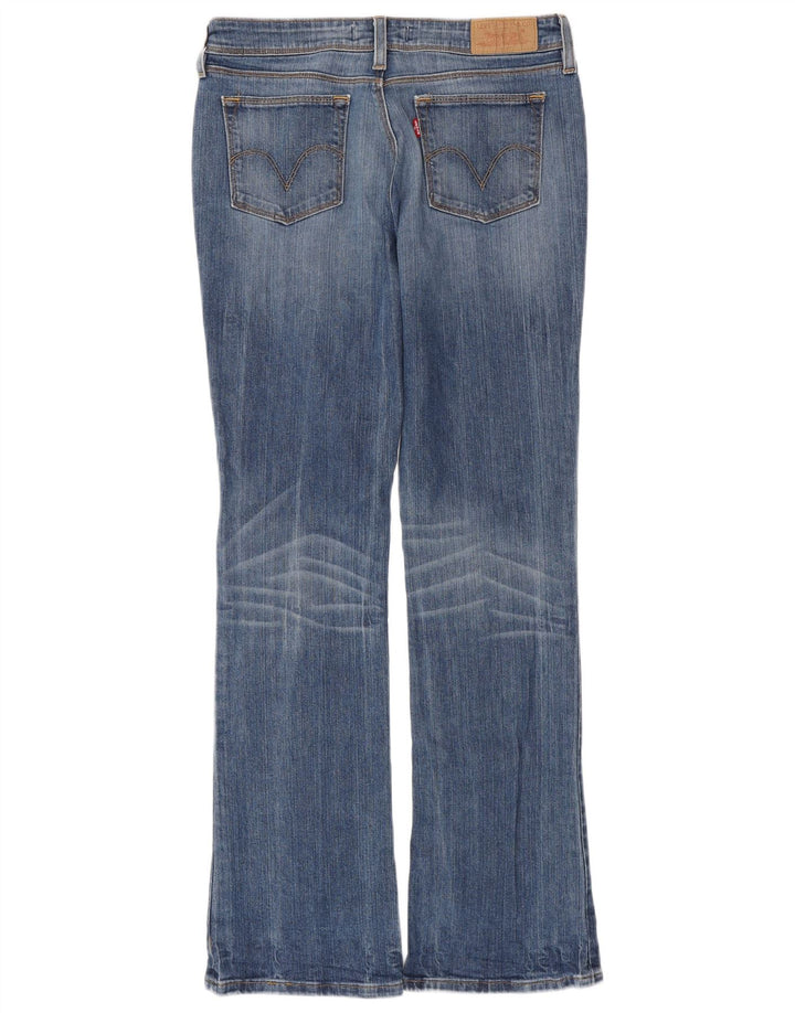 Calça jeans feminina Levi's 572 Bootcut W31 L34 azul algodão