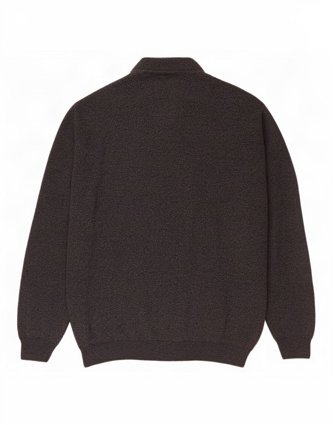 Suéter masculino Rodes com gola polo, grande lã listrada azul marinho