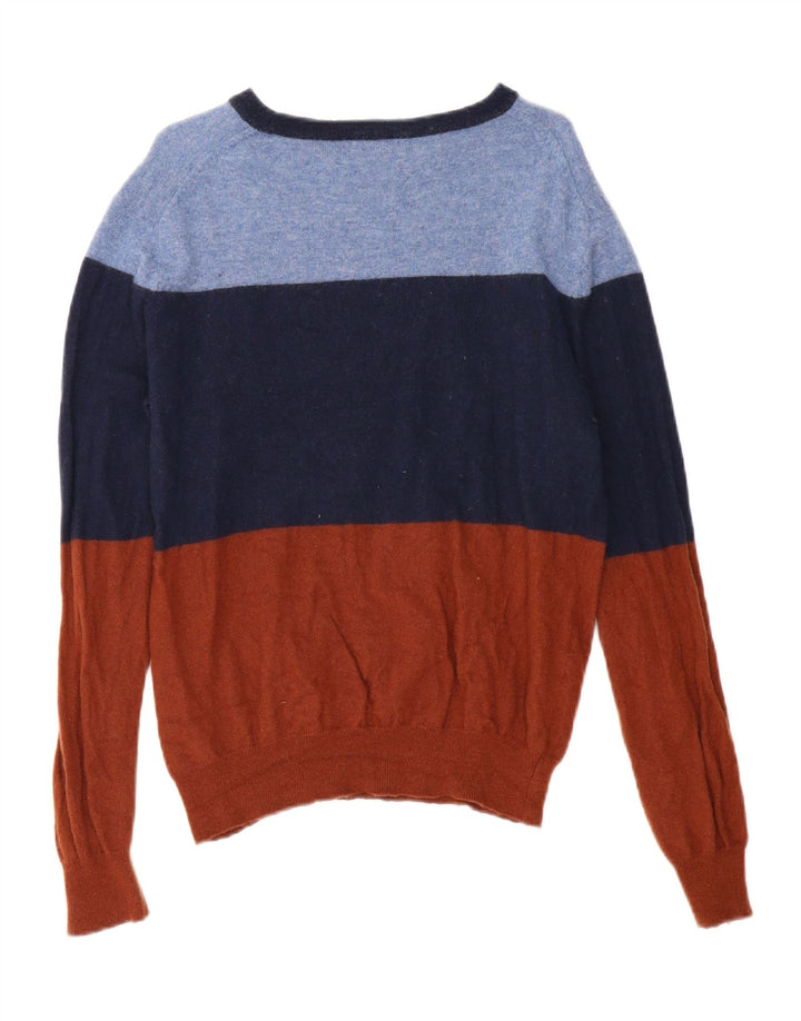 Suéter feminino KAPPA com gola canoa UK 14 médio multicolorido