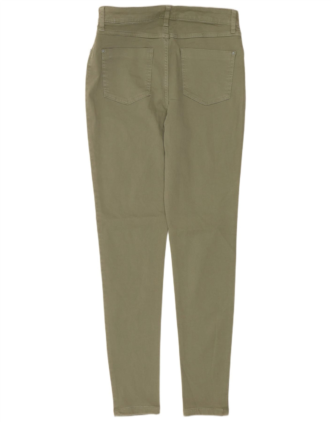Jeans Marks & Spencer Regular Jegging Feminino Reino Unido 10 Pequeno W28 L29 Verde