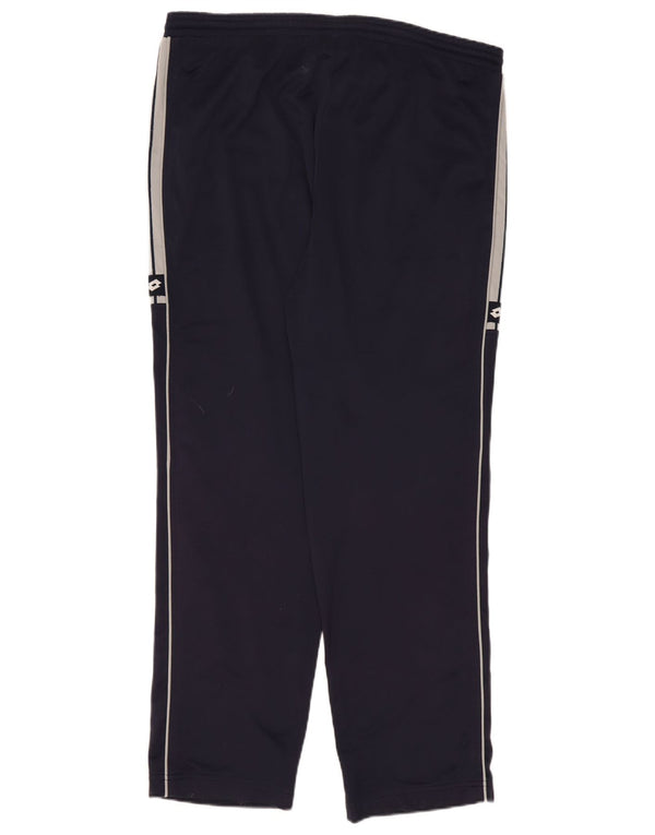 Calça de treino masculina Lotto XL azul marinho colorblock