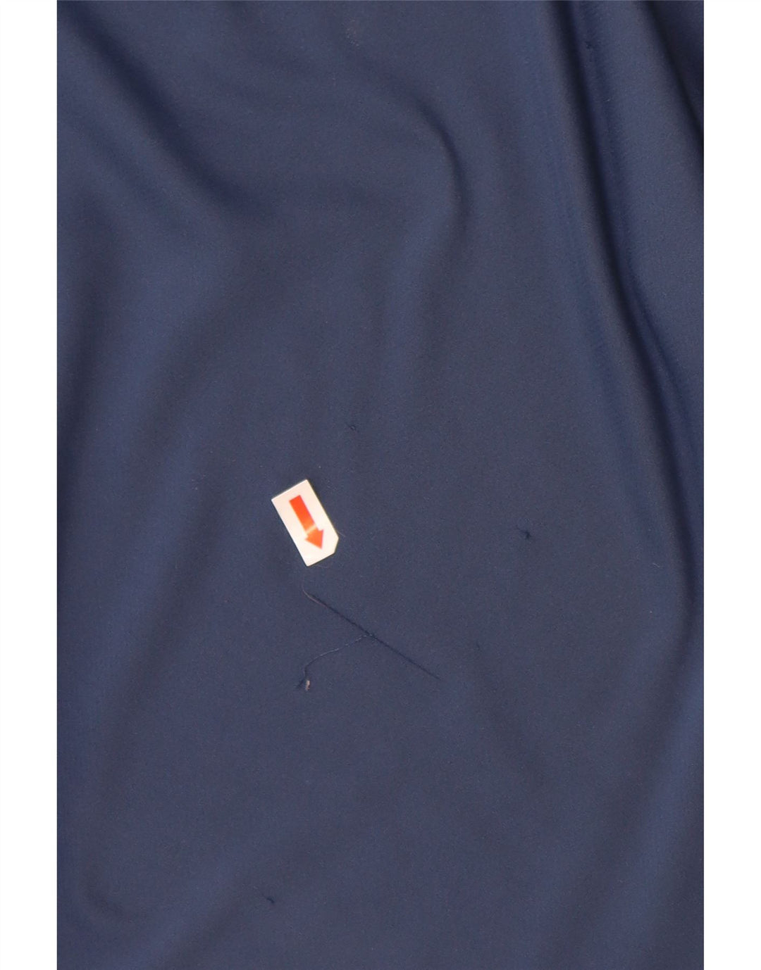 Camisa polo masculina ADIDAS pequena azul marinho poliéster