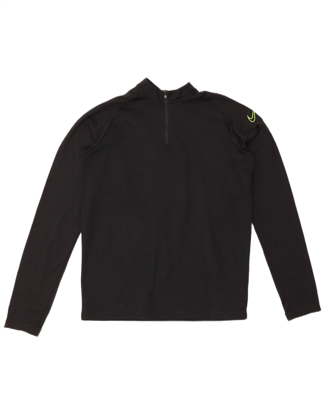 NIKE Boys Dri Fit Graphic Pullover Treino Top 13-14 Anos XL Preto